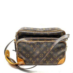 Authentic Louis Vuitton Vintage Nile Monogram Shoulder Bag mn474-030426
